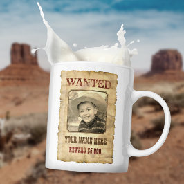 Caneca De Café Poster | Vintage Wild West Photo Template C