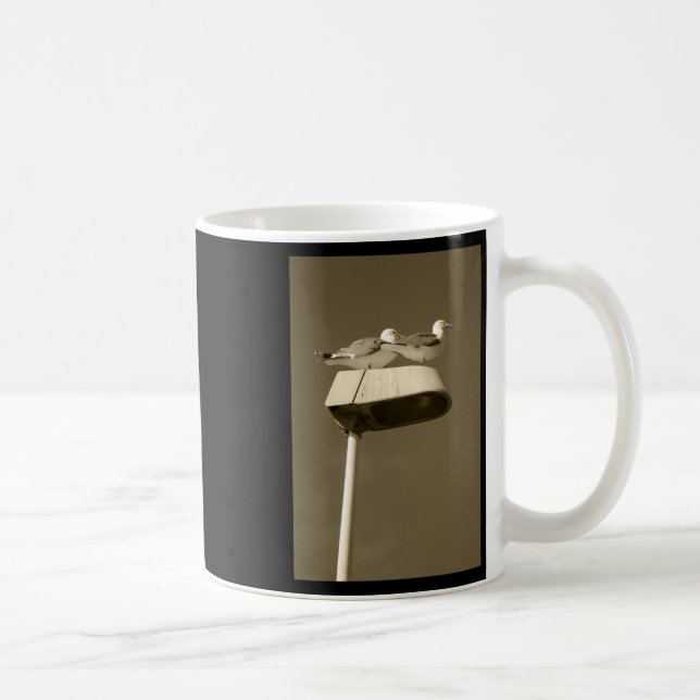 Caneca De Café Posto de pesquisa Lanzarote Tint Vinheta Vertical (Direita)