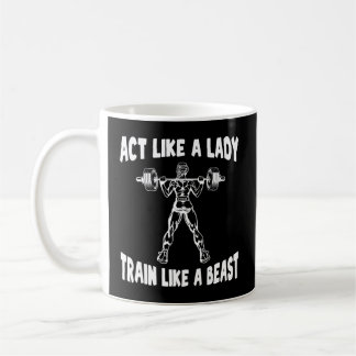 Caneca De Café Posto de treinamento em Gym com levantamento de pe