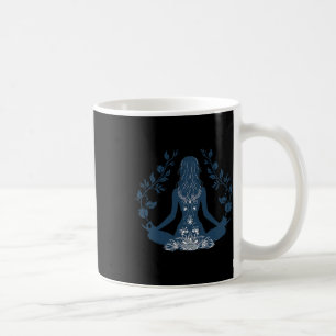 Caneca De Café Postura de Yoga Relaxada