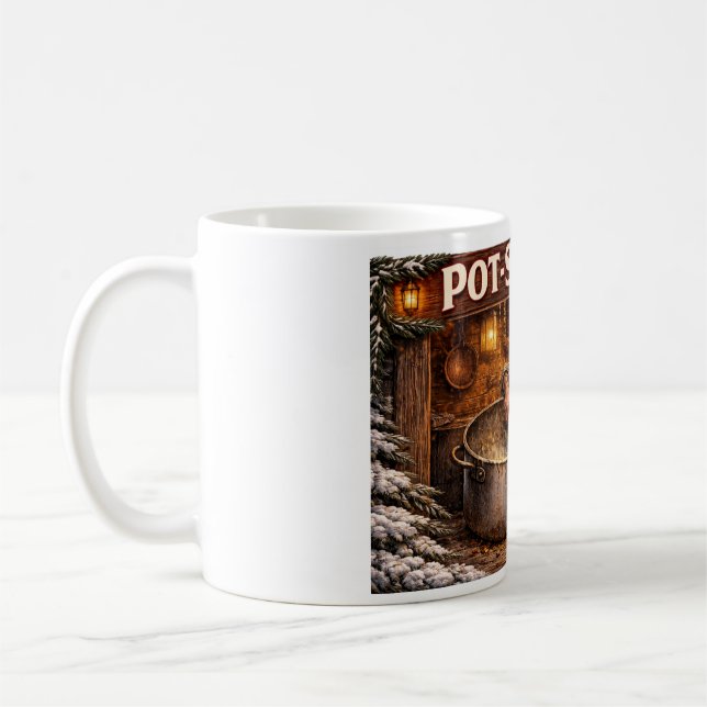 Caneca De Café Pot Scraper Icelandic Yule Lad  (Esquerda)