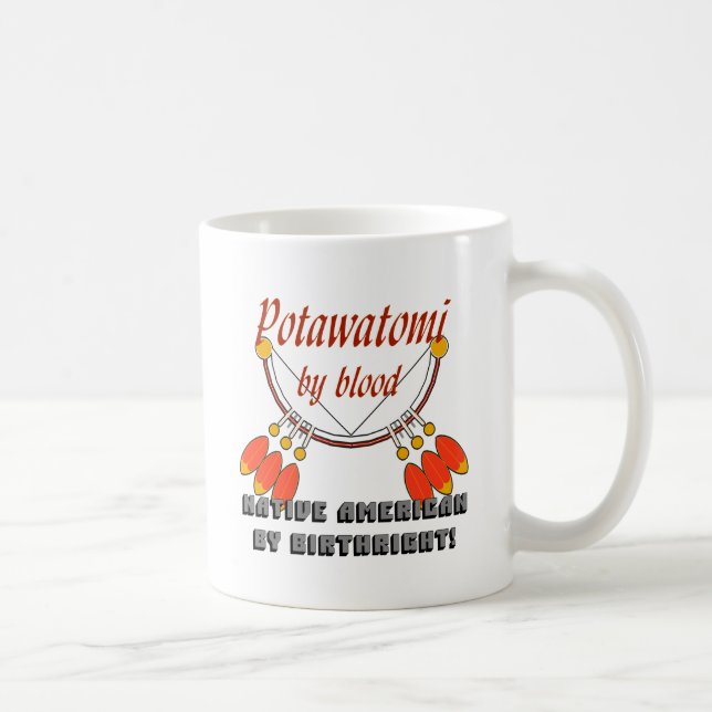 Caneca De Café Potawatomi (Direita)