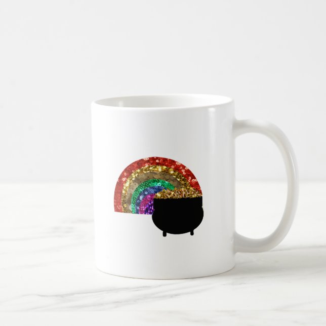 Caneca De Café pote arco-íris o'gold (Direita)