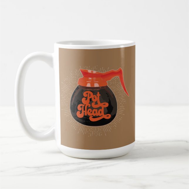 Caneca De Café pote Cabeça De Café (Esquerda)
