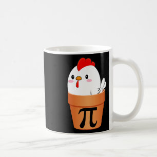 Caneca De Café Pote De Galinha Pi Pi Dia Vintage Retromatemática