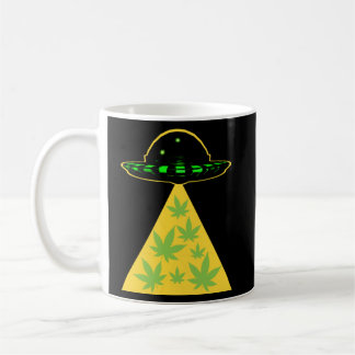 Caneca De Café Pote de OVNI para Rapto de Alienígenas de Weaf Sto
