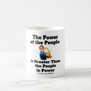 Caneca De Café Potência do Pessoas Coffee Mug