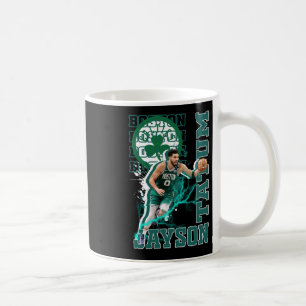Caneca De Café Potência E Precisão De Basquete Em Jogo
