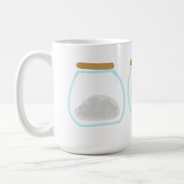 Caneca De Café Potes de especiarias para despensa como presente p (Esquerda)