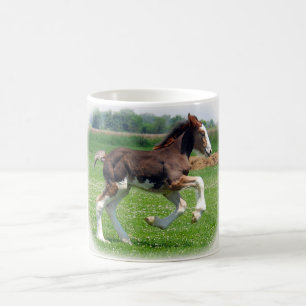 Caneca De Café Potro de Clydesdale