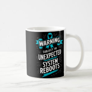 Caneca De Café Pots Conscientização da Disautonomia Reinicializaç