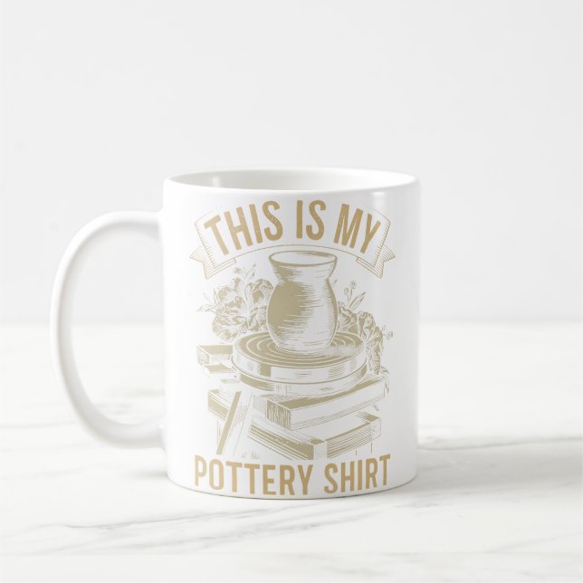 Caneca De Café Pottery (Esquerda)