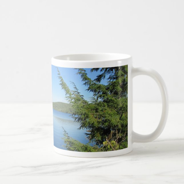Caneca De Café Pouco lago Squam (Direita)
