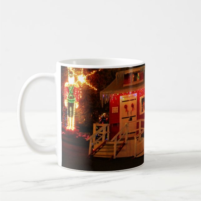 Caneca De Café Pouco vermelho (Esquerda)