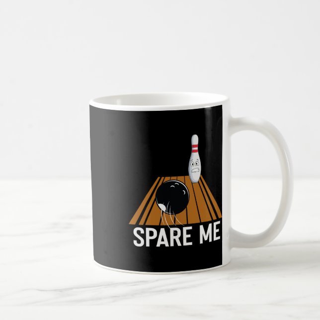 Caneca De Café Poupe-me da divertida equipe de Boliche do Esporte (Direita)