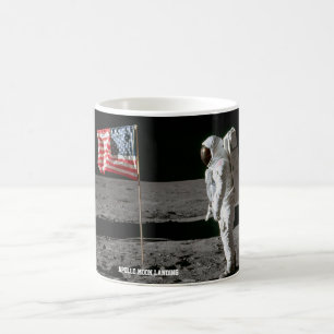 Caneca De Café Pouso da Lua Apollo 1969 NASA
