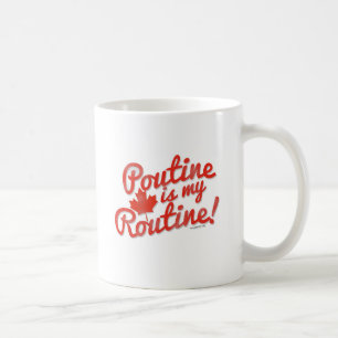 Caneca De Café Poutine é minha rotina