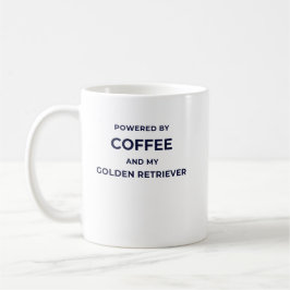 Caneca De Café Powered by Coffee... - White Mug