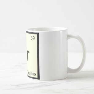 Caneca De Café Pr - Símbolo Químico do Queijo Parmigiano-Reggiano