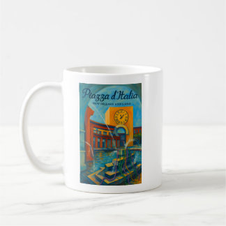 Caneca De Café Praça da Itália