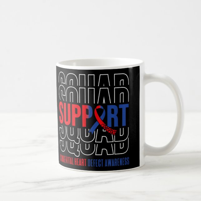 Caneca De Café Praça de Apoio à Sensibilização Contra Defeitos Ca (Direita)