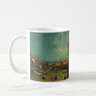 Caneca De Café Praça de São Marcos por Canaletto