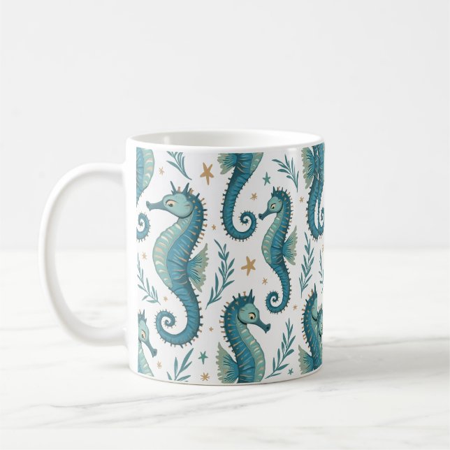 Caneca De Café Praça do cavalo Mug (Esquerda)