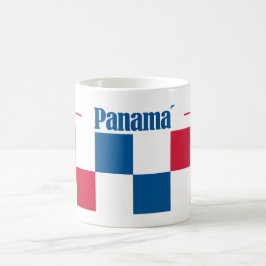 Caneca De Café Praças coloridas do Panamá