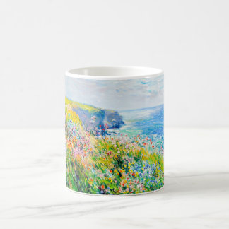 Caneca De Café Prado de Falésia Impressionista – Flores Silvestre