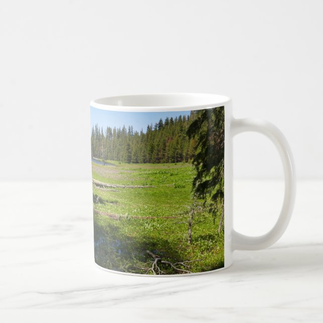 Caneca De Café Prado de Yosemite com Estrelas Cadentes (Direita)