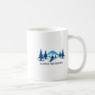 Caneca De Café prados alpinos resort de esqui na california esqui