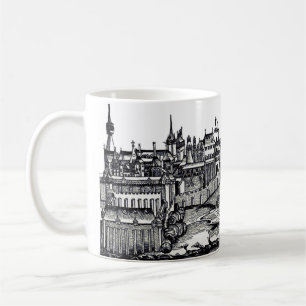 Caneca De Café Praga capital medieval da República Checa