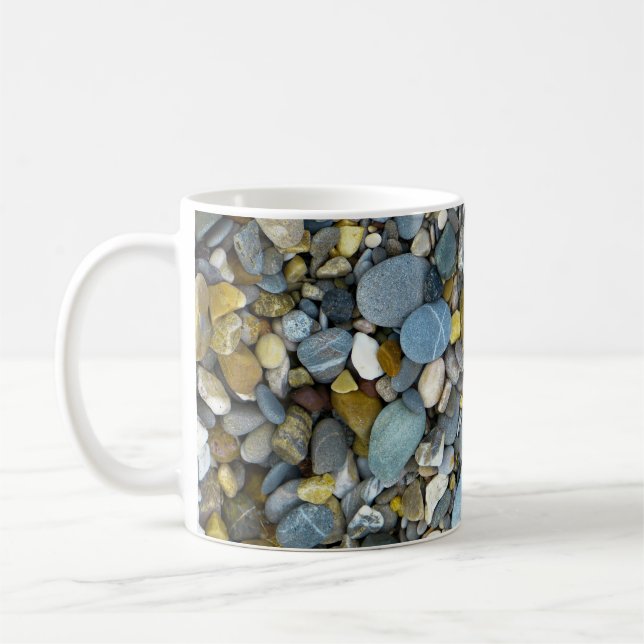 Caneca De Café Praga de Pedras de Praia (Esquerda)