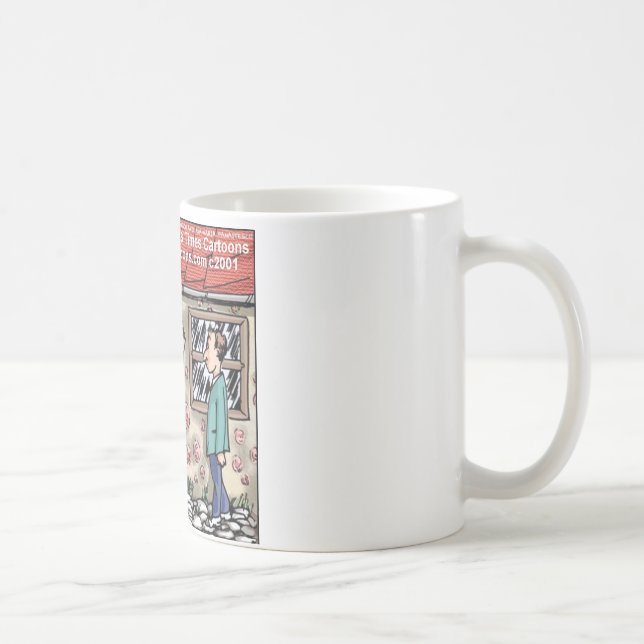 Caneca De Café Praga Divertida na Sua Casa (Direita)