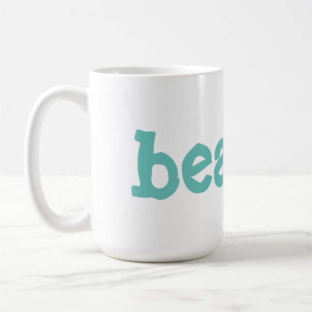 Caneca De Café praia (Esquerda)