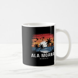 Caneca De Café Praia Ala Moana Havaí Surfando Surfista