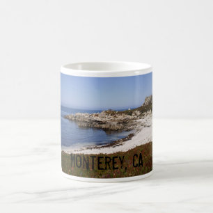 Caneca De Café Praia de Monterey, CA