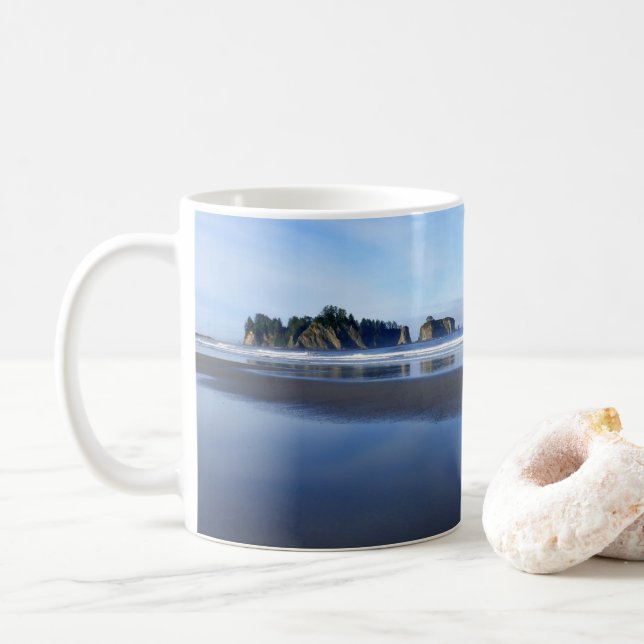 Caneca De Café Praia de Rialto I (Com Donut)