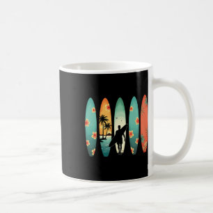 Caneca De Café Praia de Surfista Surfando Havaiano Surfista Engra