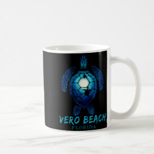 Caneca De Café Praia de Tartaruga Marinha de Vero Beach Flórida A