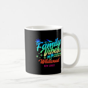 Caneca De Café Praia de Wildwood Nova Jersey Vibrações Familiares