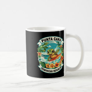 Caneca De Café Praia Del Carmen México Tartaruga Marinha Fofo Sur