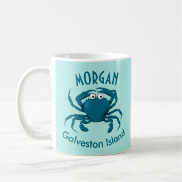 Caneca de Café Praia do Caranguejo Azul