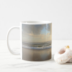 Caneca De Café Praia do Oceano ao Nascer do Sol