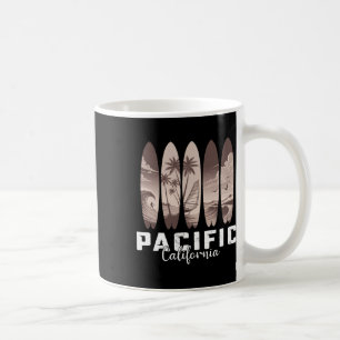 Caneca De Café Praia do Pacífico Califórnia Surfboard Homens Mulh