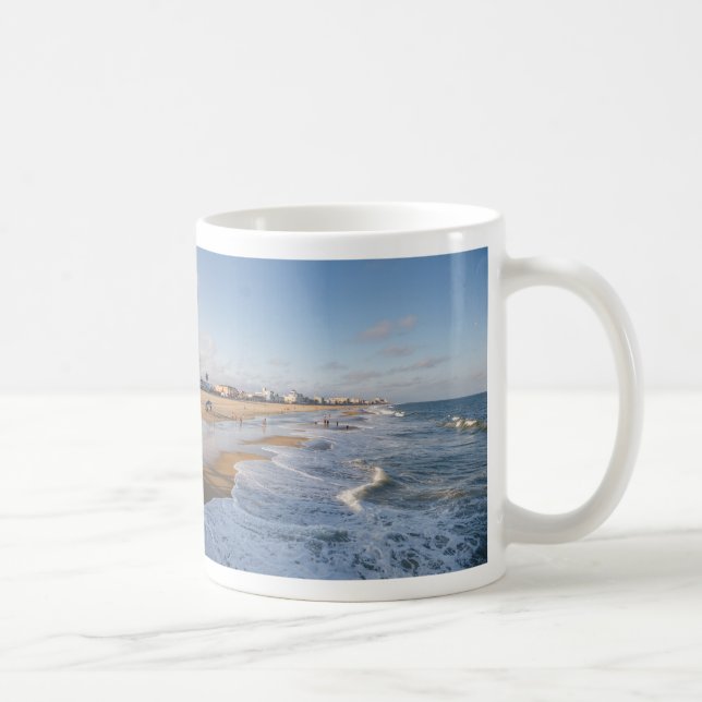 Caneca De Café Praia em Ocean City, Maryland (Direita)