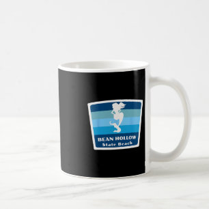 Caneca De Café Praia Estadual Bean Hollow Califórnia Vacatio Sere