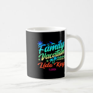 Caneca De Café Praia Lido Key Flórida Férias em Família Combinand