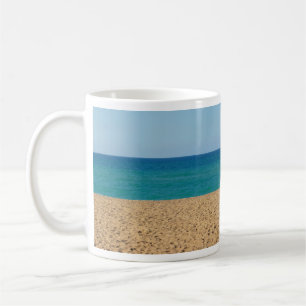 Caneca De Café Praia, Oceano, Sky Mug