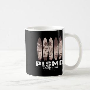 Caneca De Café Praia Pismo Califórnia Prancha de Surf Homens Mulh